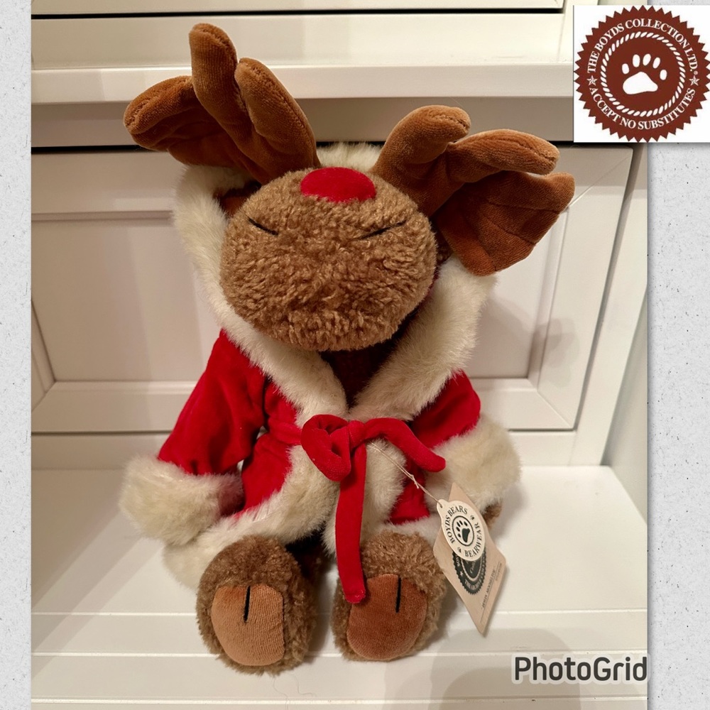 NWT, Boyds Bears, The Archive Collection, Irwin Mooseltoe